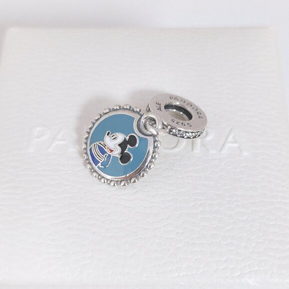 Pandora Epcot World Showcase Japan Mickey Mouse Dangle Charm S925 Silver - Picture 4 of 8